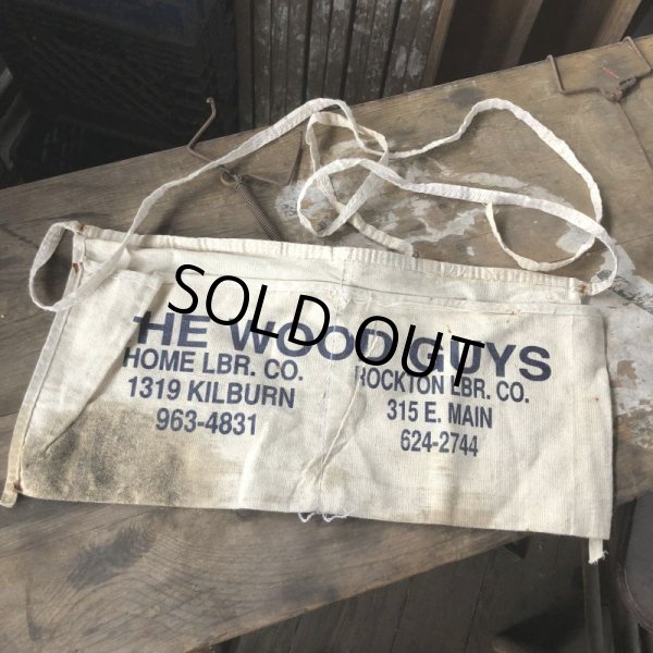 画像3: Vintage Advertising Work Apron THE WOOD GUYS (B470) (3)