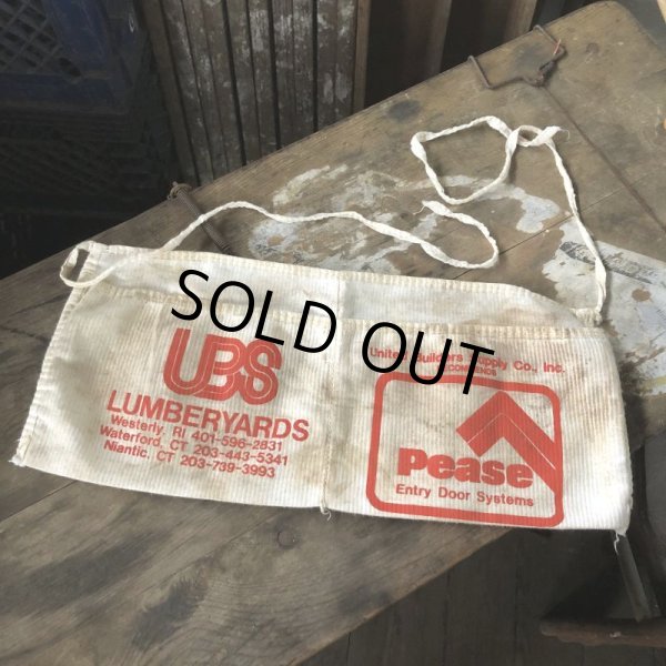 画像3: Vintage Advertising Work Apron UBS pease (B476) (3)