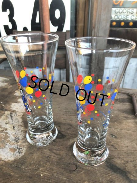 画像6: Vintage Budweiser Bud Light Spuds Mackenzie The Party Animal 1987 Beer Glass (B480) (6)