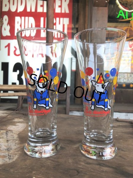 画像9: Vintage Budweiser Bud Light Spuds Mackenzie The Party Animal 1987 Beer Glass (B480) (9)