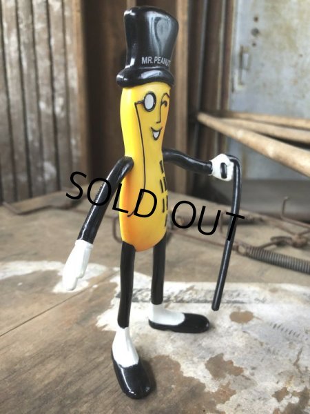 画像7: Vintage Planters Advertising Mr. Peanut Russ Bendable Figure (B481) (7)