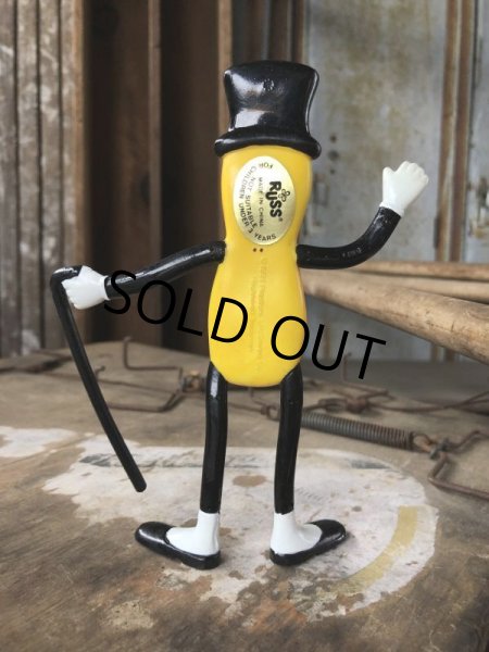 画像3: Vintage Planters Advertising Mr. Peanut Russ Bendable Figure (B481) (3)