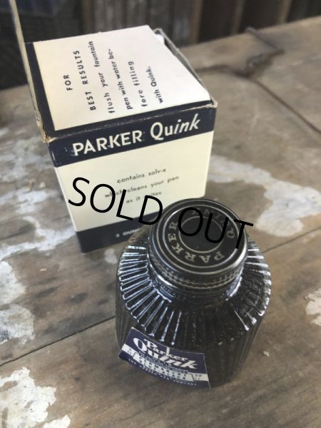 画像6: Vintage Parker Quink Ink Bottle 2 OZ. (B490) (6)