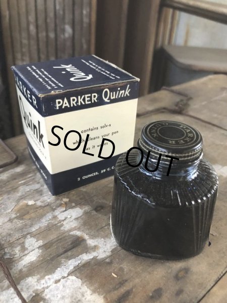 画像2: Vintage Parker Quink Ink Bottle 2 OZ. (B490) (2)