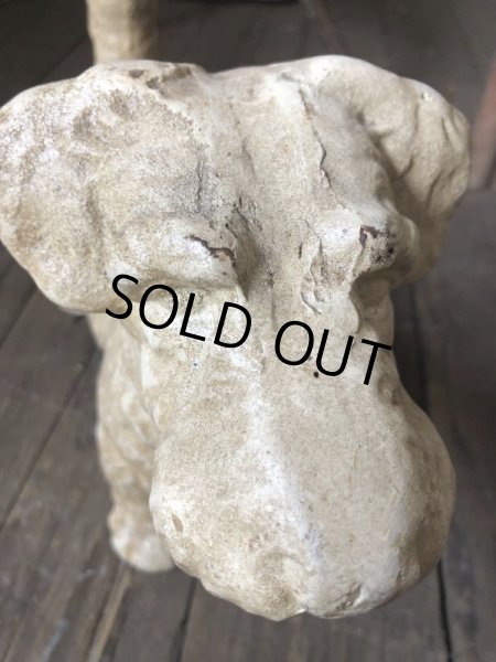 画像11: Vintage Sealyham Terrier Heavy Cast Iron Door Stop Statue (B492) (11)