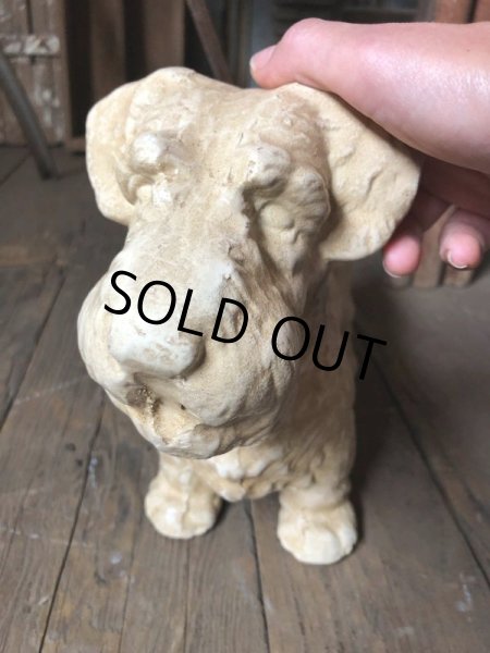 画像13: Vintage Sealyham Terrier Heavy Cast Iron Door Stop Statue (B491) (13)