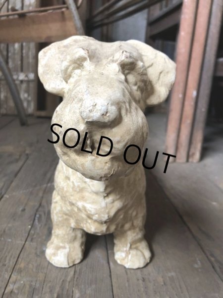 画像9: Vintage Sealyham Terrier Heavy Cast Iron Door Stop Statue (B492) (9)