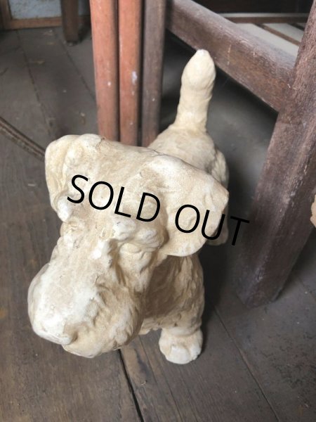 画像9: Vintage Sealyham Terrier Heavy Cast Iron Door Stop Statue (B491) (9)