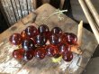 画像5: Vintage Mid-Century Lucite Acrylic Amber Grapes on Driftwood Base (B499) (5)