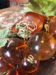 画像10: Vintage Mid-Century Lucite Acrylic Amber Grapes on Driftwood Base (B498) (10)