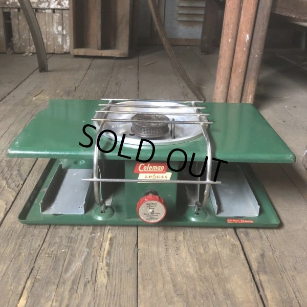 画像1: Vintage Coleman LP GAS Picnic Stove 5402A (B519) (1)