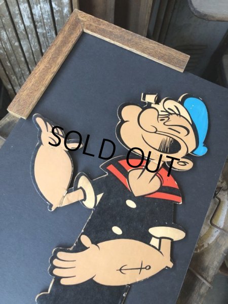 画像15: Vintage POPEYE Cardboard Display King Feature Syndicate (B521) (15)