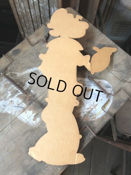画像11: Vintage POPEYE Cardboard Display King Feature Syndicate (B521) (11)
