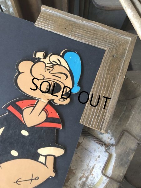 画像14: Vintage POPEYE Cardboard Display King Feature Syndicate (B521) (14)