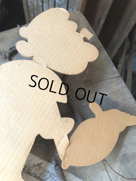 画像10: Vintage POPEYE Cardboard Display King Feature Syndicate (B521) (10)
