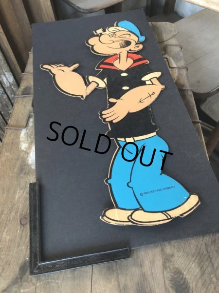 画像16: Vintage POPEYE Cardboard Display King Feature Syndicate (B521) (16)