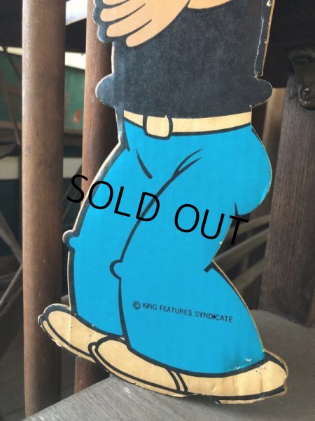 画像2: Vintage POPEYE Cardboard Display King Feature Syndicate (B521) (2)