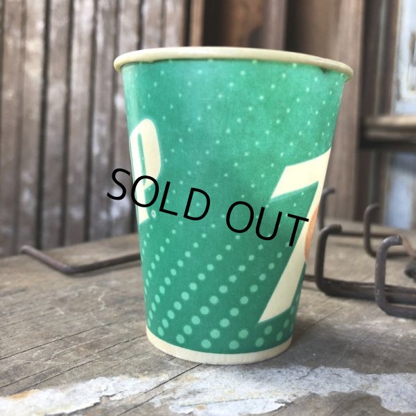 画像4: Vintage Wax Paper Cup 7UP (S415) (4)