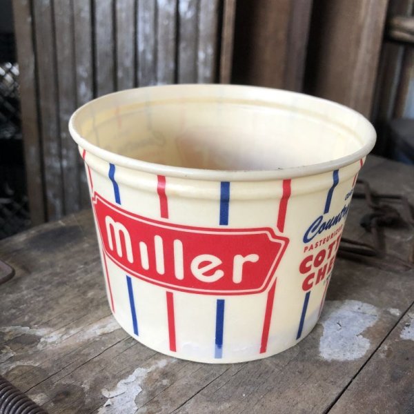 画像1: Vintage Wax Paper Cup Miller (B528) (1)