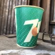 画像2: Vintage Wax Paper Cup 7UP (S415) (2)