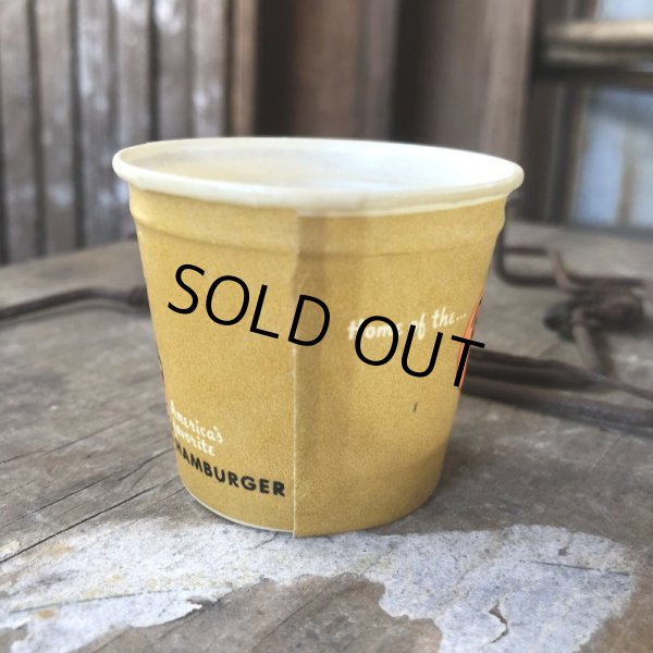 画像4: Vintage Wax Paper Cup Big Boy (B527) (4)