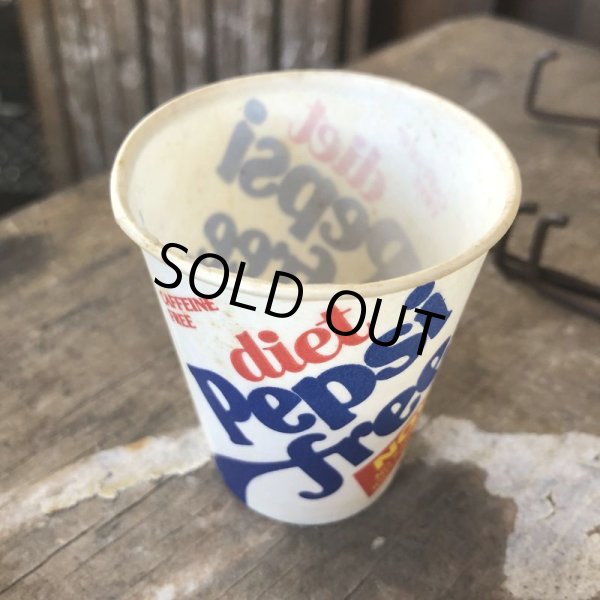 画像3: Vintage Wax Paper Cup Pepsi (B523) (3)