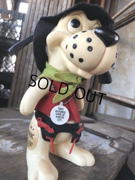 画像10: 60s Vintage Roy Des of Fla Dog Coin Bank Sheriff Red (B536) (10)