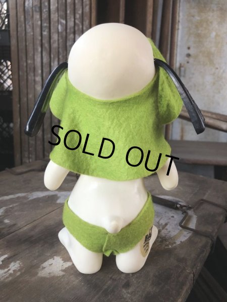 画像3: 60s Vintage Roy Des of Fla Dog Coin Bank Swimsuit Green (B539) (3)