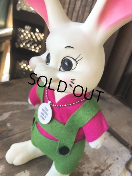 画像5: 60s Vintage Roy Des of Fla Bunny Rabbit Coin Bank GxP (B535) (5)