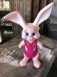 画像6: 60s Vintage Roy Des of Fla Bunny Rabbit Coin Bank Pink (B537) (6)