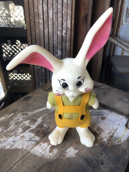 画像5: 60s Vintage Roy Des of Fla Bunny Rabbit Coin Bank YxG (B536) (5)
