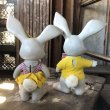 画像4: 60s Vintage Roy Des of Fla Bunny Rabbit Coin Bank Set (B534) (4)