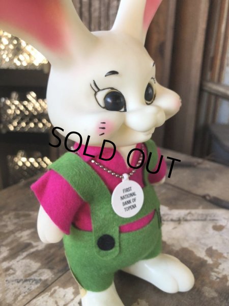 画像6: 60s Vintage Roy Des of Fla Bunny Rabbit Coin Bank GxP (B535) (6)