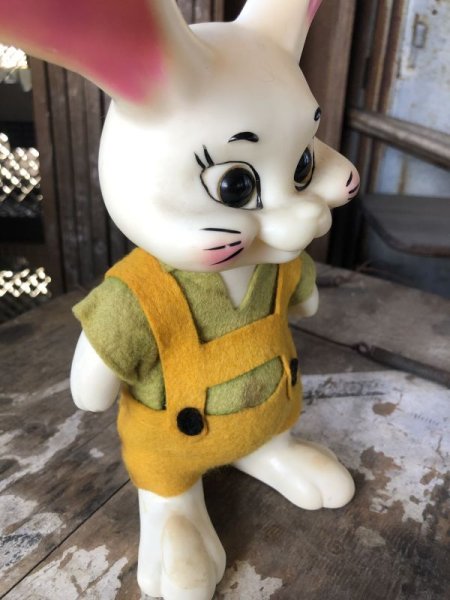 画像7: 60s Vintage Roy Des of Fla Bunny Rabbit Coin Bank YxG (B536) (7)