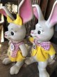 画像12: 60s Vintage Roy Des of Fla Bunny Rabbit Coin Bank Set (B534) (12)