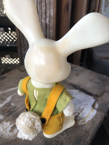 画像11: 60s Vintage Roy Des of Fla Bunny Rabbit Coin Bank YxG (B536) (11)