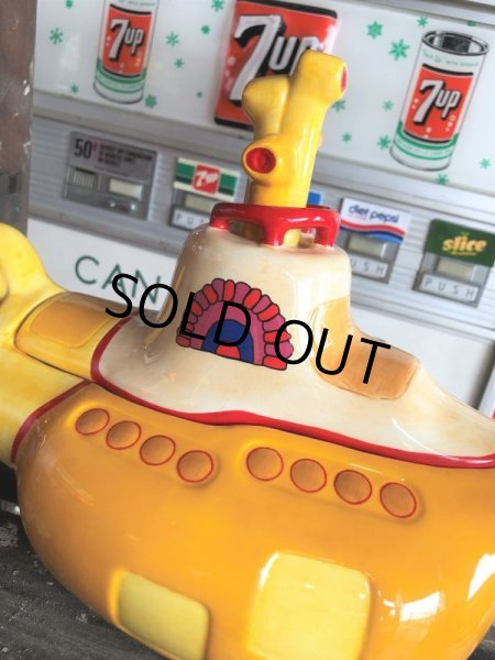 画像14: The Beatles 1999 YELLOW SUBMARINE Cookie Jar Limited Edition #436/10,000 by Vandor (B540) (14)