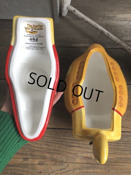 画像18: The Beatles 1999 YELLOW SUBMARINE Cookie Jar Limited Edition #436/10,000 by Vandor (B540) (18)