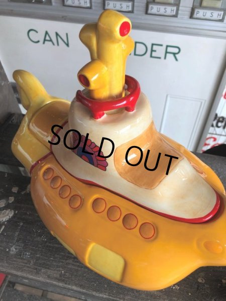 画像10: The Beatles 1999 YELLOW SUBMARINE Cookie Jar Limited Edition #436/10,000 by Vandor (B540) (10)