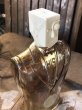 画像8: 40s Vintage HIS Northwoods Mens Cologne Bottle Art Deco Design Rare Gold Version (B547) (8)