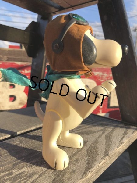画像11: 60s Vintage Peanuts Pocket Doll Snoopy FLYING ACE (B556) (11)