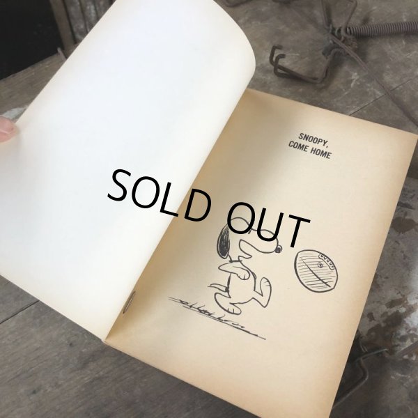 画像2: Vintage Book SNOOPY , COME HOME (B549) (2)