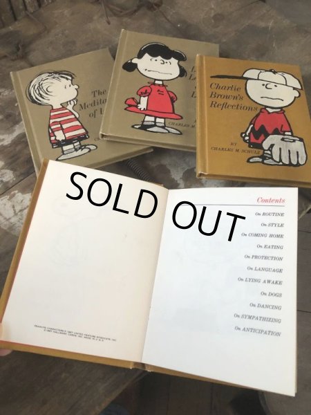画像4: Vintage Book SNOOPY , Charlie Brown , Lucy , Linus SET (B555) (4)