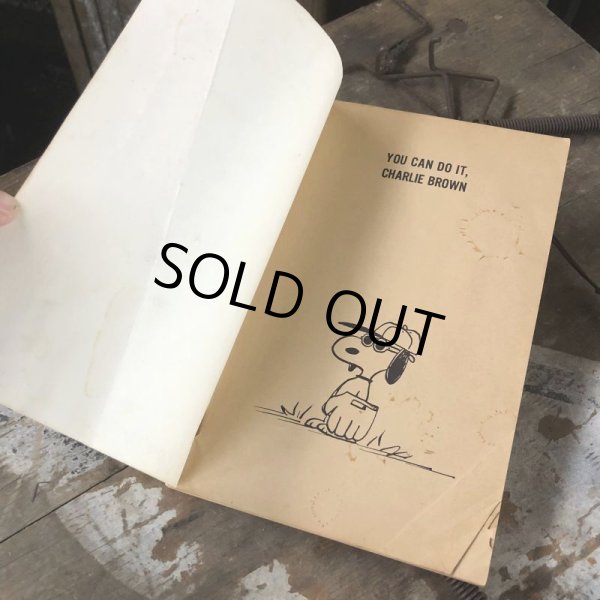 画像2: Vintage Book SNOOPY / YOU CAN DO IT, CHARLIE BROWN (B553) (2)