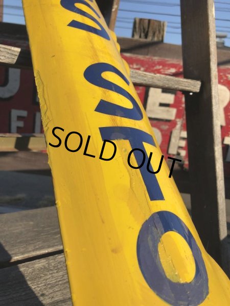 画像9: Antique U.S.A New Orleans BUS STOP Heavy Duty Porcelain Street Sign (B557) (9)