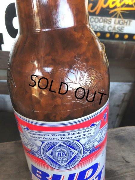 画像5: Vintage N.O.S Budweiser Bud Light Plastic Beer Bottle Coin Bank (B559) (5)