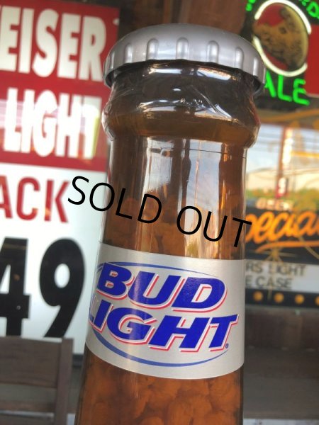 画像4: Vintage N.O.S Budweiser Bud Light Plastic Beer Bottle Coin Bank (B559) (4)