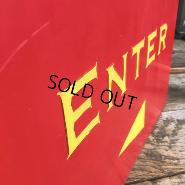 画像8: Vintage U.S.A. Original Carl's Jr Drive-thru ENTER Sign (B560) (8)