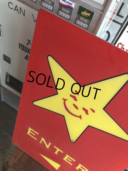 画像4: Vintage U.S.A. Original Carl's Jr Drive-thru ENTER Sign (B560) (4)