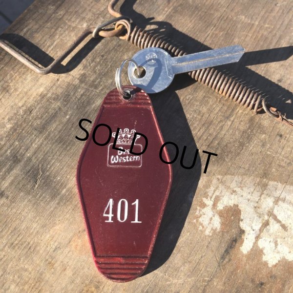 画像1: Vintage Motel Key Best Western #401 (B567) (1)